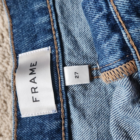 Frame Denim and Herringbone Skirt - Picture 2 of 4